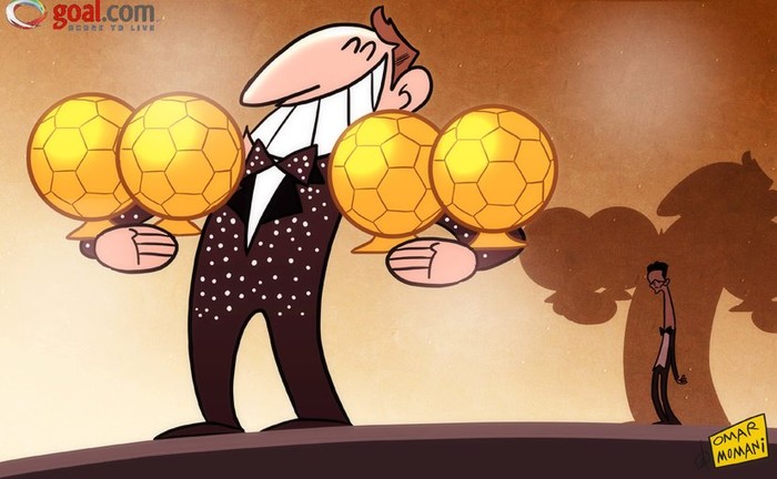bởi cái bóng của Messi là quá lớn...